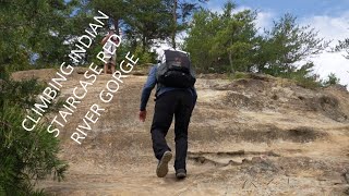 Backpacking Red River Gorge - Indian Staircase