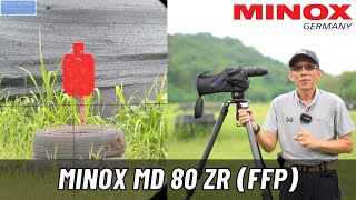 สโคปส่องเป้าปืน Minox MD 80 ZR (เส้นเล็ง MR2-S FFP)