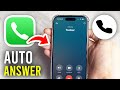 How To Enable & Disable Auto Answer On iPhone - Full Guide