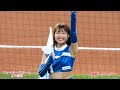 2023.6.10 ファイターズガール　上村優菜　〜ファイターズ　スターター　送り出し〜、始球式　小倉優子