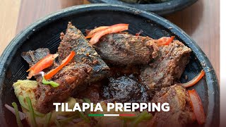 HOW TO MAKE THE BEST FRIED TILAPIA ( HOW TO PREP AND CLEAN TILAPIA