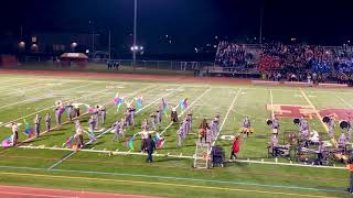 GMHS Marching Band performance at Strike-Up