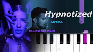 Anyma \u0026 Ellie Goulding - Hypnotized (Piano Tutorial)