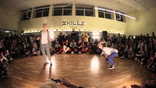 Hip Hop 1x1 Eighth finals Brigida vs Sonya (SKILLZ Halloween Jam 2015)