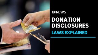 Tasmania set for one of weakest political donation disclosure limits in the country | ABC News