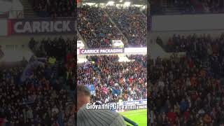 Rangers fans song for manager Giovanni Van Bronckhorst