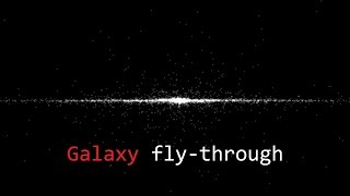 PhysX3D [GRAVITY SIMULATION] Galaxy fly-through + Blooming Effekt demo