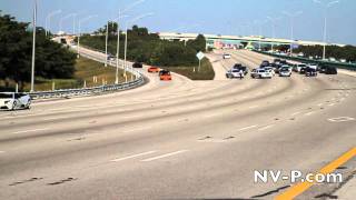 Police Shut Down I-95 For 200 Exotic Cars