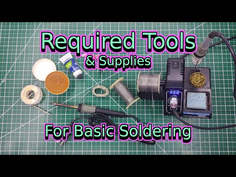 What PPE is required for soldering?