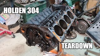 Holden 304 5.0L V8 Teardown. VS V8 conversion PT1