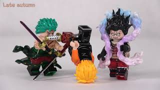 원피스 3대장 루피 조로 상디 레고 커스텀 피규어 (Lego onepiece zoro snag luffy)