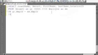 SQL 2012 Three Table Query Lab 2.2