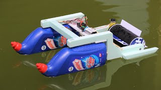 How To Make a Boat - Bottle Boat - Recycling Plastic Bottles