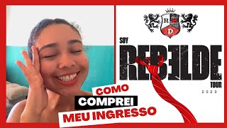 RBD | Como comprei o ingresso da Turnê Soy Rebelde Tour site eventim
