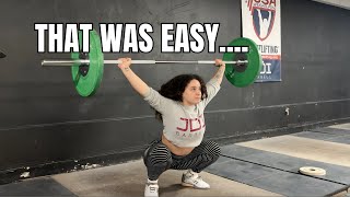 Training Compilation | DELOAD WEEK Snatches, Cleans, Jerks, and more!