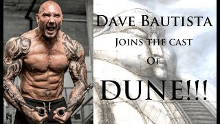 Road To Dune, Episode 14, Dave Bautista casting news!!! #Dune #DeniVilleneuve #DaveBautista
