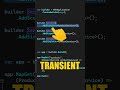 ASP.NET Core Service Lifetimes Explained #shorts
