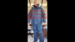 Imax ARX -20 Ice Thermo Sea Fishing Suit open and review #imax