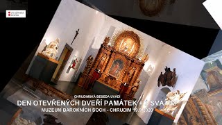 Muzeum barokních soch Chrudim - Den otevřených dveří památek + 2 svatby - 19.9.2020