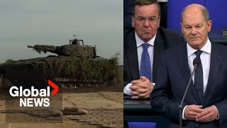 "Game changer": Germany officially approves sending Leopard battle tanks to Ukraine