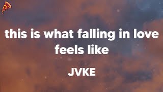 JVKE - this is what falling in love feels like (lyrics)