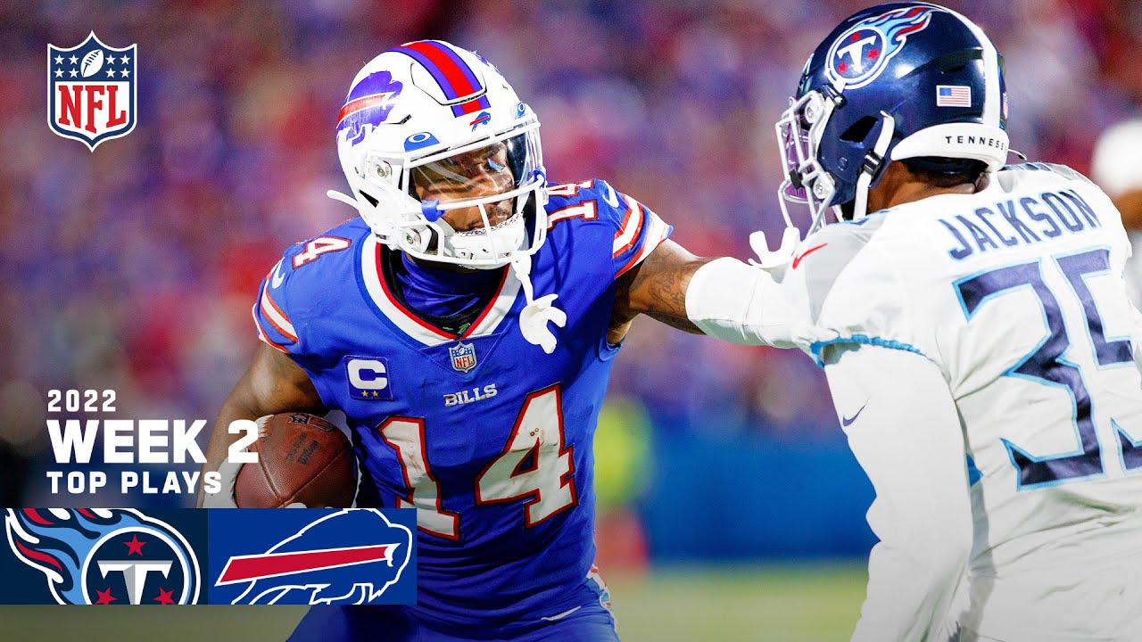 Buffalo Bills Top Plays Vs. Tennessee Titans! | 2022 Regular Season ...