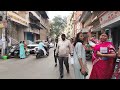 crazy street rush in india 🇮🇳 walking through the chaos 4k