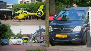 Automobilist wordt onwel in Heemskerk, auto eindigt tegen boom | 22/07/2024