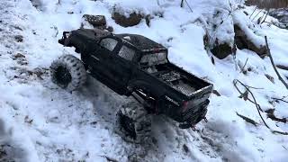 Traxxas Trx4 Toyota Tacoma Winter Adventure