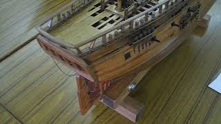 帆船模型　wood ship model