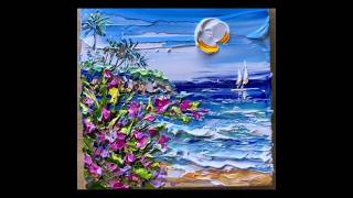 Beautiful Sea painting| uj short drawing #viral #youtubeshorts #drawing #painting #shorts #short