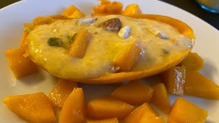 Mango Rabdi recipe | how to make mango Rabri #mangorabdi #mangorecipe