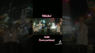 VELLE.J ストリートライブ♪BuZZ『Love portion』cover