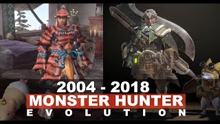 Monster Hunter Evolution of Games /魔物獵人系列回顧 2004-2018