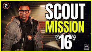 MANHUNT SCOUT 16 \u0026 HOW TO COMPLETE IT (The Division 2)