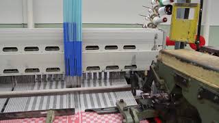 Rapier Rod Weaving Machine Saurer 400 with digital Jacquard Machine I Weaving Close Distance