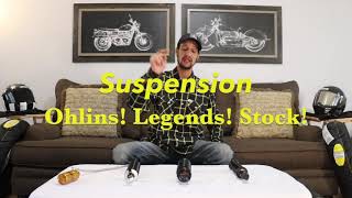 Harley Davidson Performance Bagger - Ohlins , Legends Suspension Comparison
