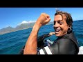 pro surfers practice jet ski rescue training for big wave surfing