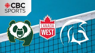 Canada West Women's Volleyball: Alberta vs Trinity Western | #CBCSports