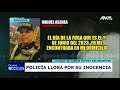 ¡exclusivo policía llora por su inocencia al ser acusado de cobrar cupos a delincuentes