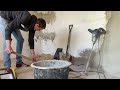 House Renovation DIY - Wall Rendering