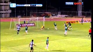 Levadiakos - PAOK 4-3 (22-4-2012) Highlights