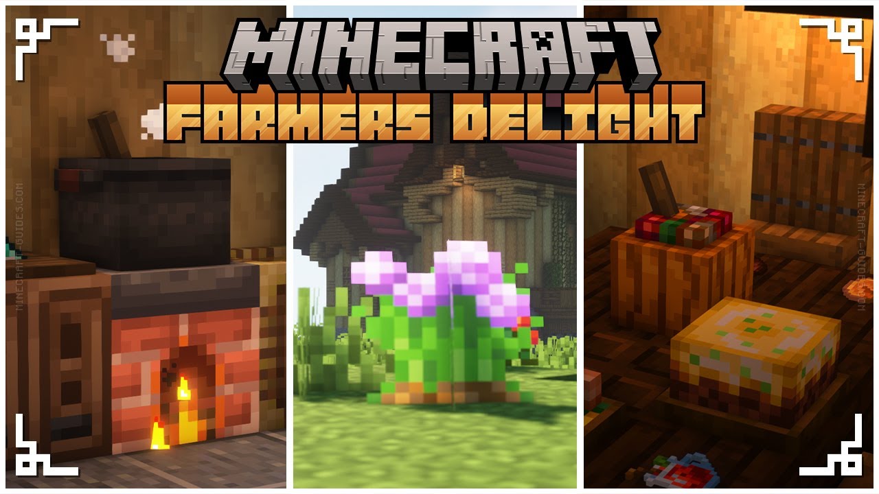 Minecraft: Farmer's Delight Mod Showcase | A Huge Expansion To Farming ...