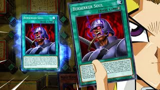 WHEN YOU USE THE ICONIC BERSERKER SOUL SPELL CARD IN  YUGIOH MASTER DUEL