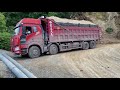 Crazy Overloaded Trucks. Top driving skills.