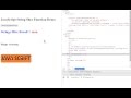STRINGS SLICE METHOD IN JAVASCRIPT   DEMO