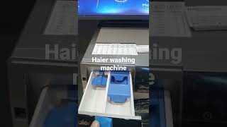 haier washing machine