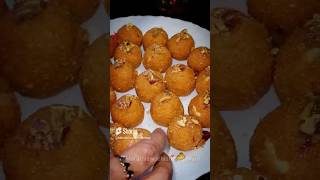 कमी तुपात कमी वेळात रवेदार बेसन चे  लाडू रेसिपी#shorts #cooking