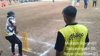 Mukesh Royal VS Royal chembur VS satyavinyak Kamothe|| Ball out || #jbc #cricket #trending #sports