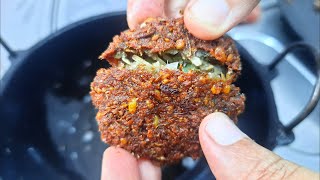 இது சாதா வடை இல்லைங்க அதுக்கும் மேலே | Valaipoo Vadai in Tamil | Banana Flower Vada | Instant Snacks